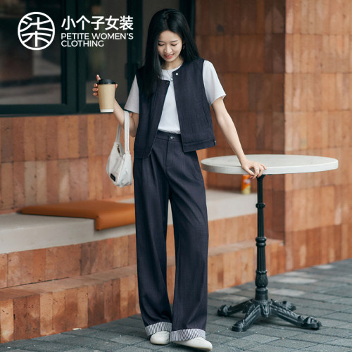 柒量一裁小个子时尚套装