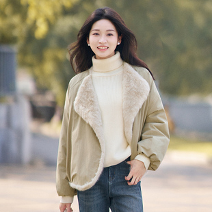 柒量一裁小个子浅卡其色夹克外套新款 3825 今年流行爆款