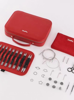 Knitpro碳纤维套装 2025限量假日  可拆卸常规套装 进口编织针