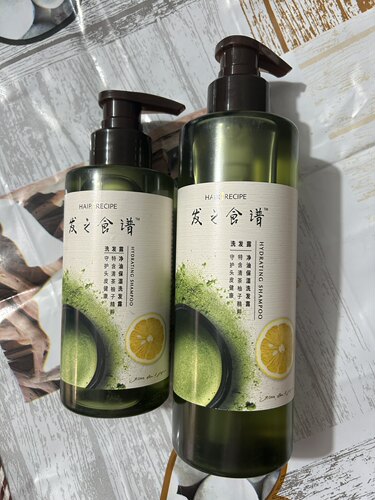 发之食谱HairRecipe清茶柚子洗发水280ml530ml有效期2026年9月