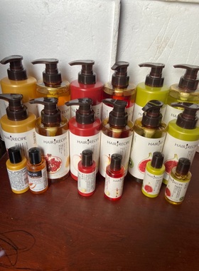 Hair Recipe发之食谱无花果生姜苹果蜂蜜洗发水护发素 包邮