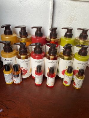 Hair Recipe发之食谱无花果生姜苹果蜂蜜洗发水护发素 包邮