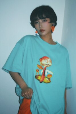 短袖休闲厚复古棉男女同款百搭