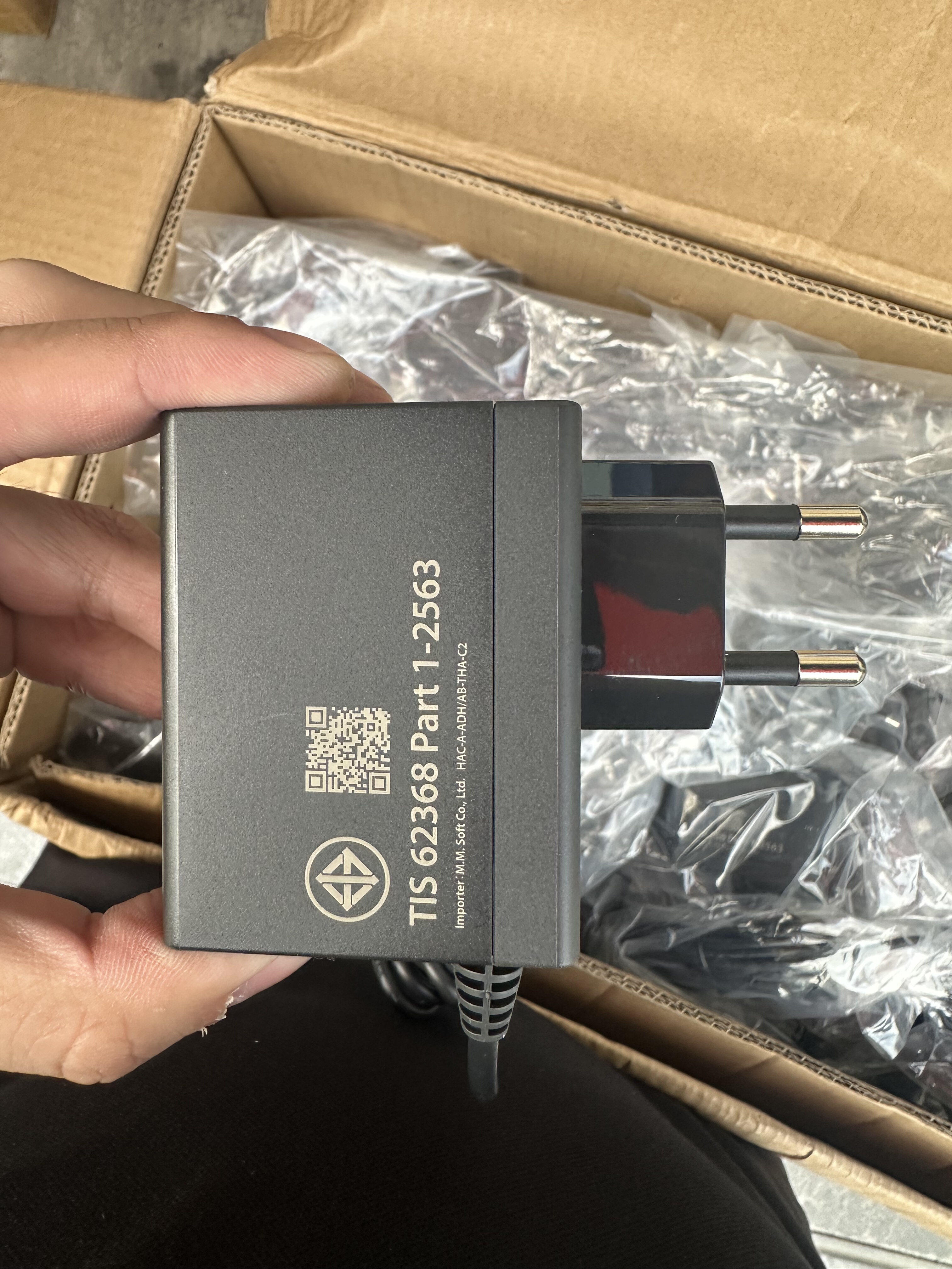 原装全新任天堂Switch oled欧标充电器 带出口欧盟TIS 62368认证
