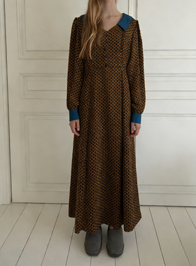 无退换 日单小众 idem 宫廷风 复古连衣裙