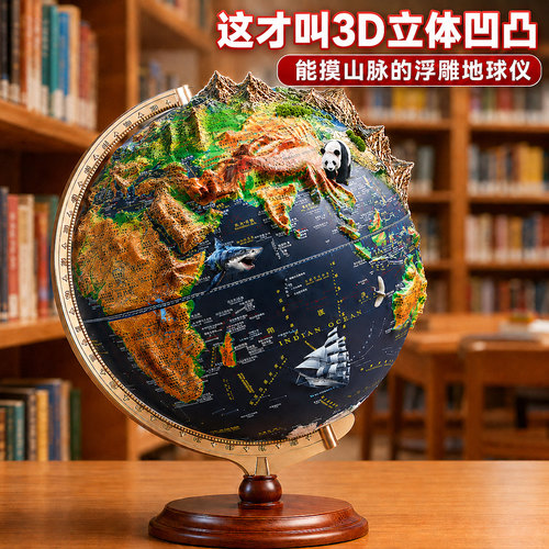【男孩子的仪式感】高级3d地球仪