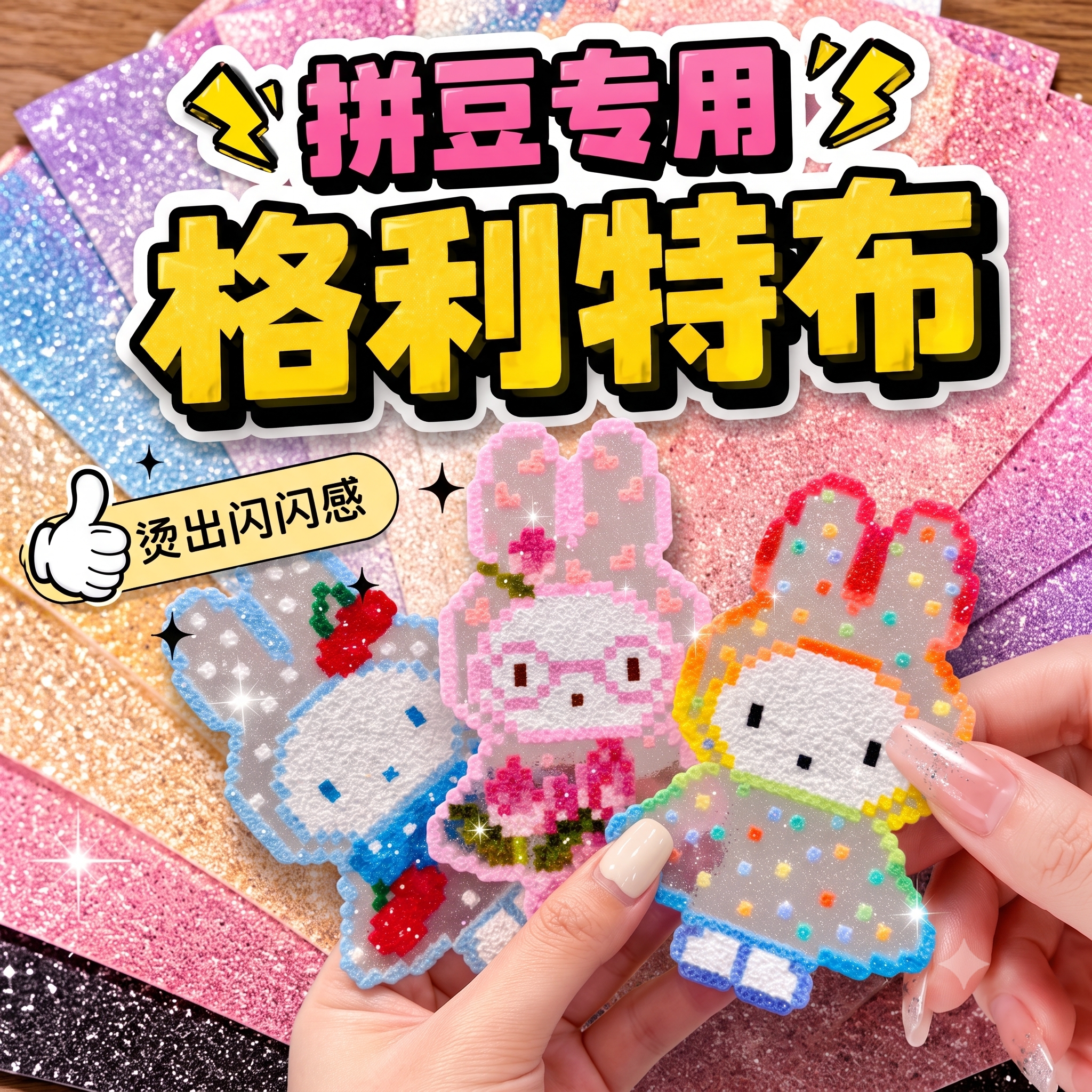 一套集齐所有网红款！拼豆烘焙布图片