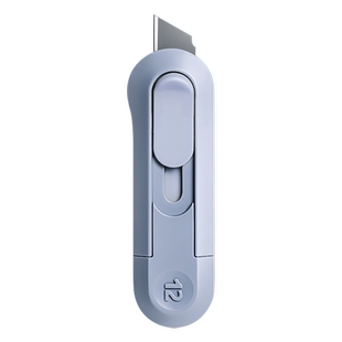 得力快递刀美工刀笔刀片刻刀小型手工拆快递小刀神器钛合金开箱特氟龙防粘防锈迷你壁纸刀开包裹网红文具刀