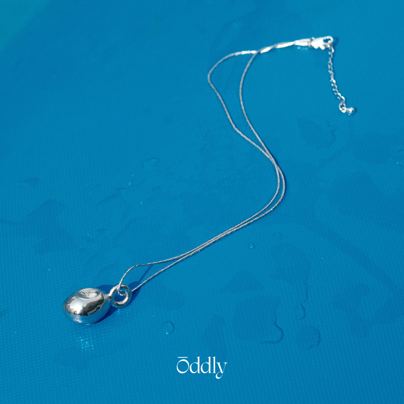 oddly水洼银项链原创设计高级感