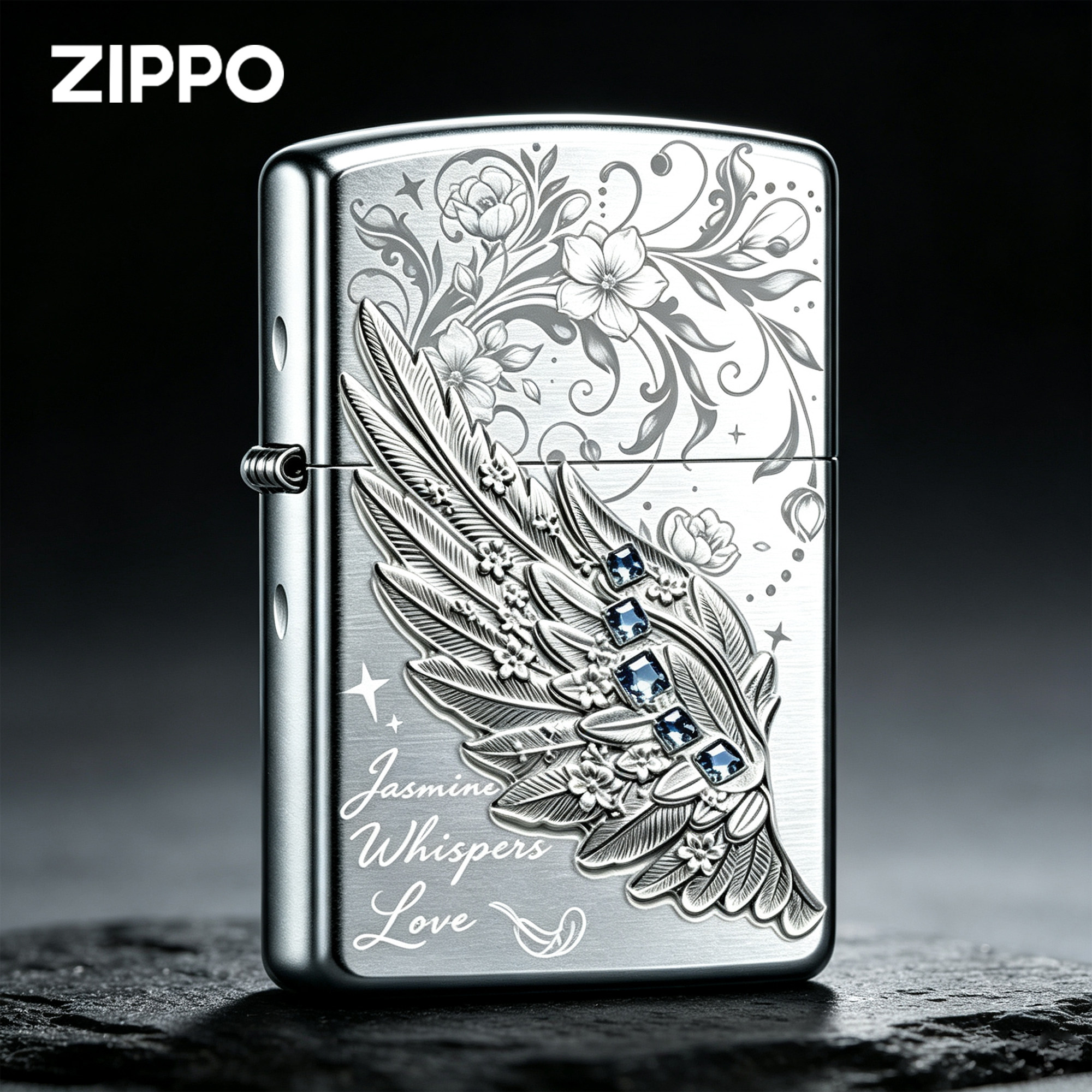 ZIPPO热恋之翼防风煤油打火机图片