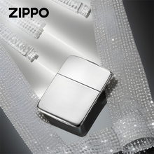 zippo芝宝打火机 23号纯银1941镜面正品煤油防风打火机收藏送礼