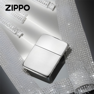 zippo芝宝打火机 23号纯银1941镜面正品煤油防风打火机收藏送礼
