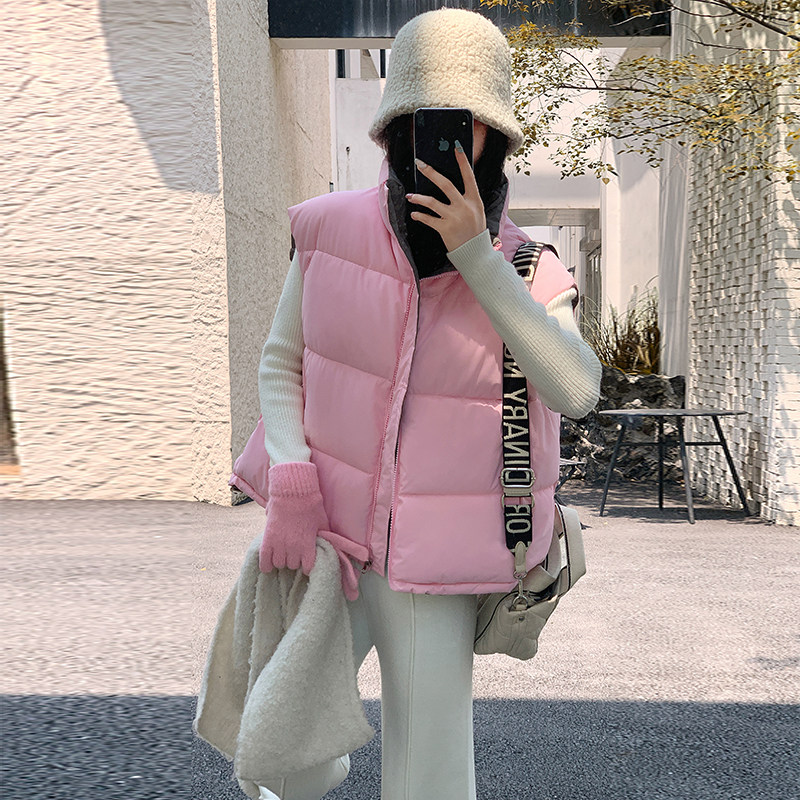 羽绒棉马甲女2026秋冬新款保暖
