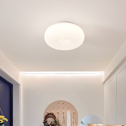 雷士照明奶油风北欧过道玄关灯