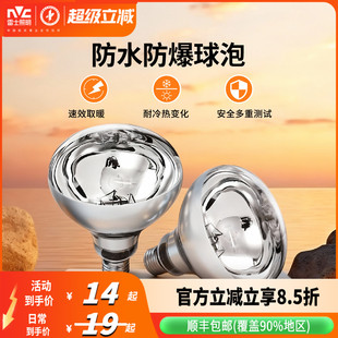 雷士照明家用灯暖浴霸超亮节能耐用led灯泡e27螺口光源取暖球泡