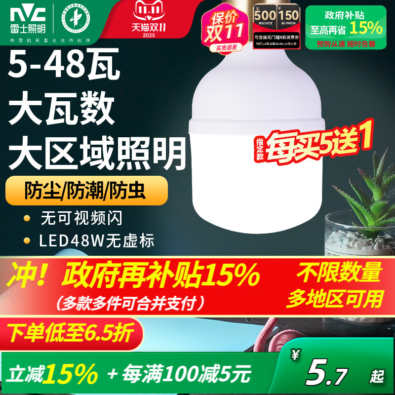 E27螺口夜市地摊厂房灯大功率厂