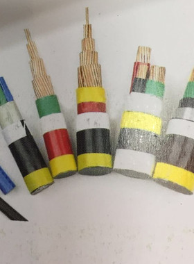 VV22 ZR-YJV22 3*10+2*6平方0.6/1KV铠装电力电缆铜芯国标电线