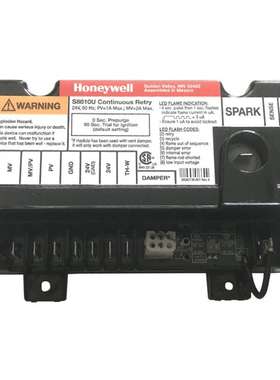 霍尼韦尔Honeywell控制器S8610U3009 S8610U4009 S8600M程序控制