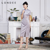 Londee 礼服3S21293 旗袍式 龙笛专柜同款 优雅舒适修身