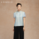 Londee 国风宽松显瘦上衣衬衣5S22267 2025新款 龙笛新中式 盘扣衬衫