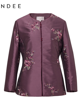 Londee/龙笛【孤品】高品质绣花国风秋冬款外套新中式上衣3PW251M
