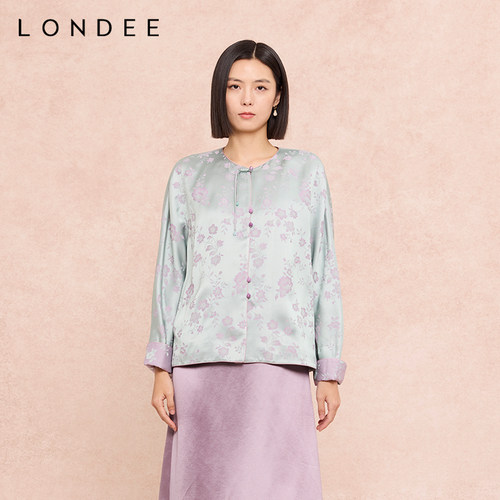 Londee/龙笛新中式国风上衣长袖外套气质日常款6S25261
