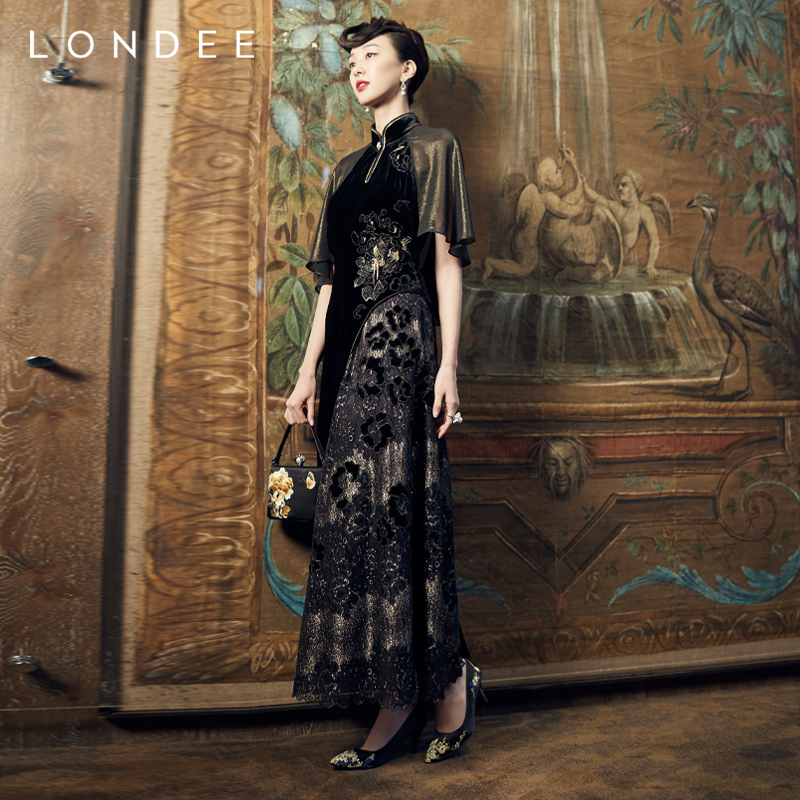 高级感宴会晚礼服修身显瘦长裙