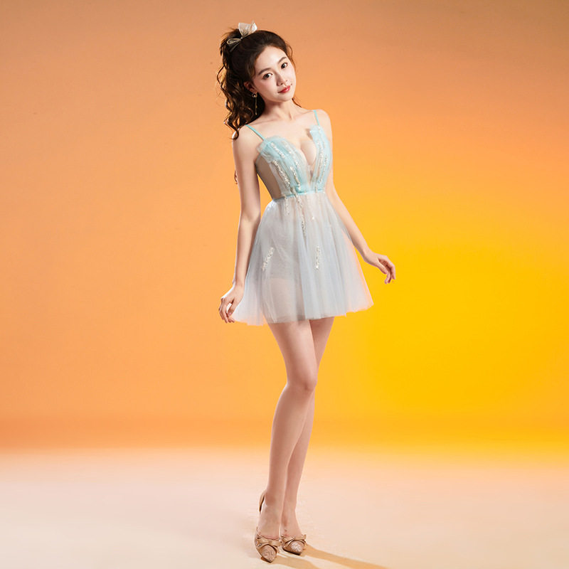 G118/夜场女装夜总会小姐服夜店KTV工服DJ公主公关佳丽性感连衣裙