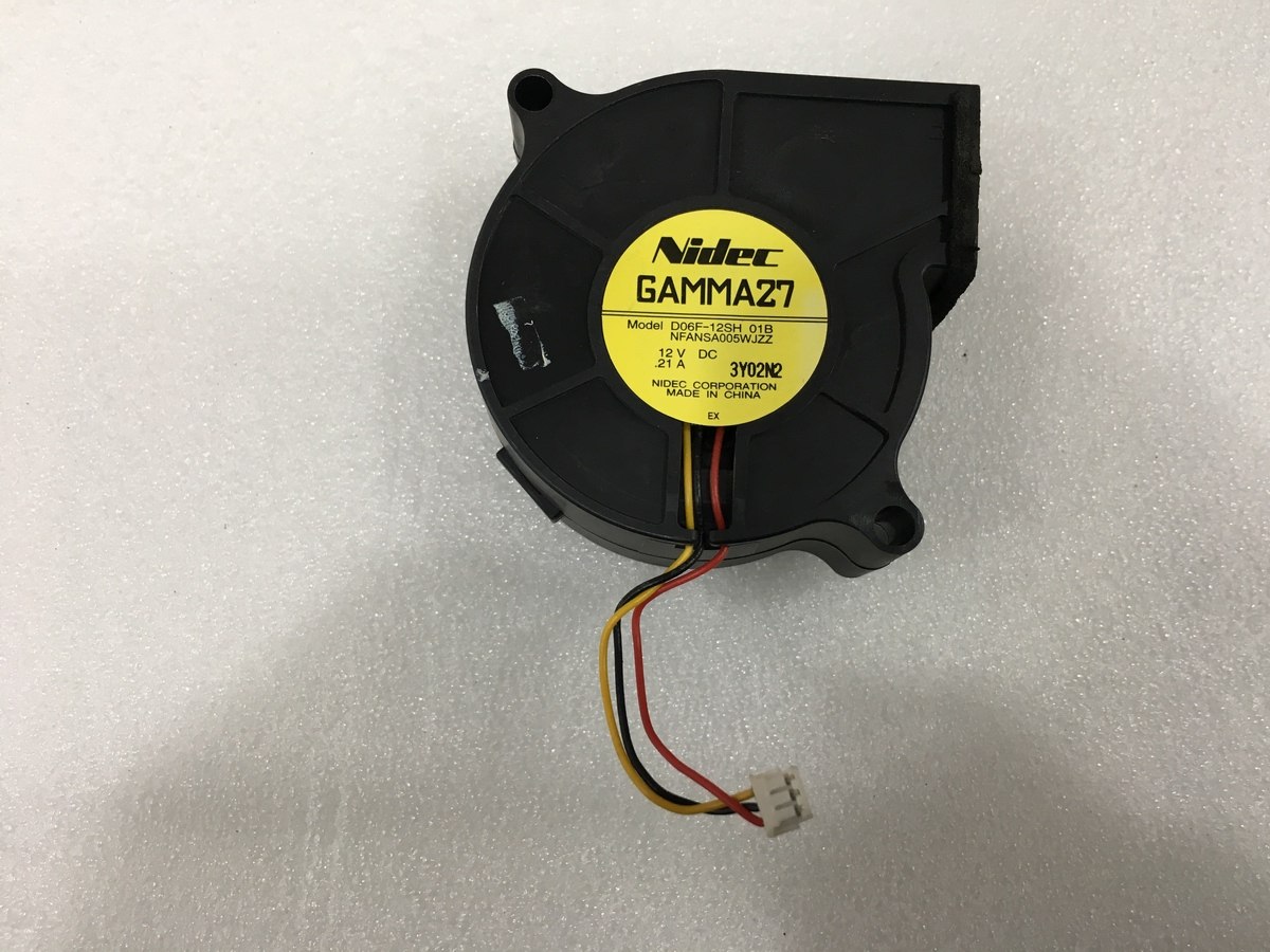涡轮风扇GAMMA27 D06F-12SH 01B 12V .21A散热风扇投影机风扇