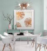 纯进口原版 饰画 画芯授权简美现代客厅金色之星挂画装