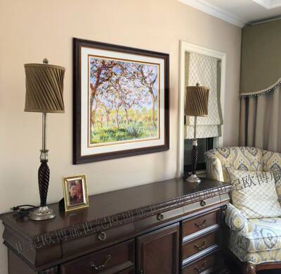 欧博廊纯进口原版装饰画莫奈春天le printemps the springtime