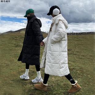 羽绒棉服女中长款2025冬装新款加厚韩系东大门棉衣温柔风学生外套