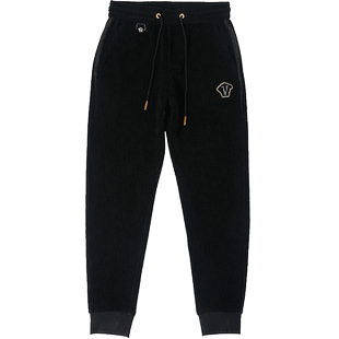 休闲裤99断码集合唠叨秋冬新款束脚休闲裤男士寄绳灯芯绒休闲长裤