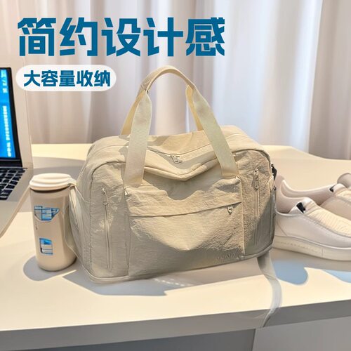 跨境旅行包女大容量手提包运动斜挎包2026新款健身包男单肩包