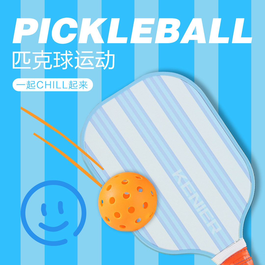 匹克球拍比赛室内外训练球拍套装跨境专业球拍套装可定制球拍图片