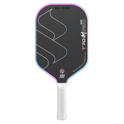 匹克球拍板3K-T700碳纤维板拍磨砂专业赛事级pickleball全套装