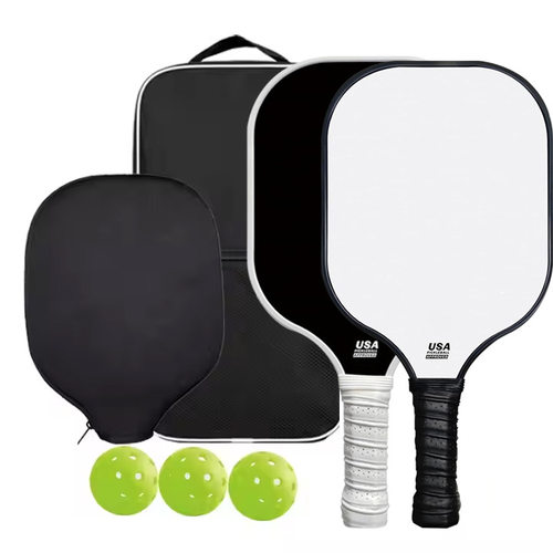 现货热销玻璃纤维匹克球拍套装USAPA认证PP蜂窝芯 Pickleball Pad