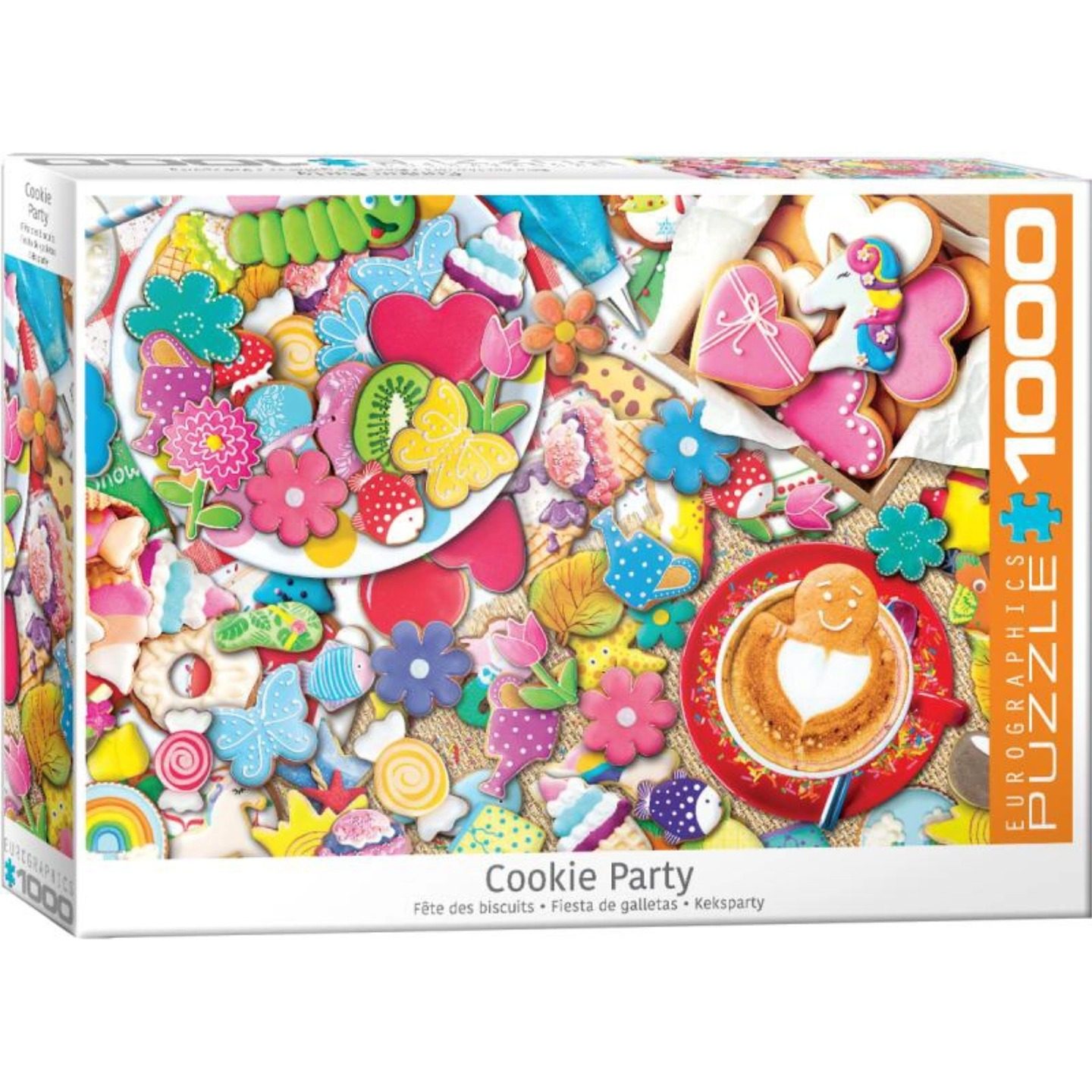 现货包邮 Eurographics欧洲进口益智拼图5605 曲奇甜品派对1000片