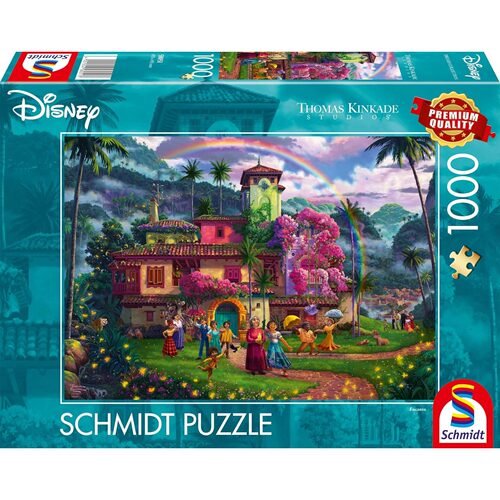 新品施密特Schmidt德国进口迪士尼拼图58051魔法满屋1000片托马斯