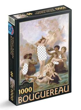 正品包邮D-Toys罗马尼亚进口成人益智名画拼图维纳斯的诞生1000片