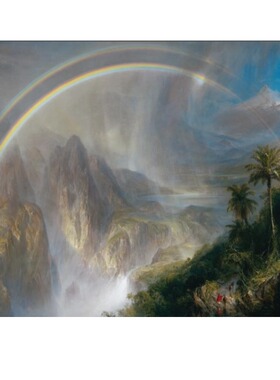 正品现货意大利Ricordi进口益智名画艺术拼图 热带雨季1000片丘奇