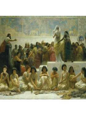 正品意大利Ricordi进口益智名画拼图 巴比伦婚姻市场1000片艾德温