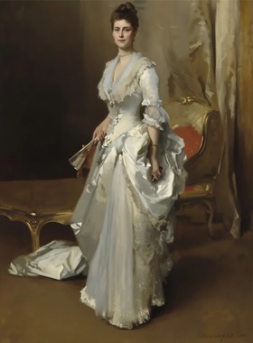 正品包邮法国Grafika进口益智名画拼图30574怀特夫人2000片萨金特