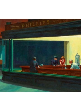 现货包邮 奥地利Piatnik进口益智名画拼图5384霍普 夜游者1000片