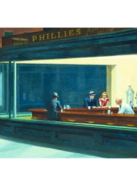 正品包邮trefl欧洲进口成人益智名画拼图玩具10747夜鹰1000片霍珀