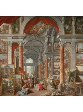 正品现货 意大利Ricordi进口益智名画拼图 古罗马场景画廊1000片