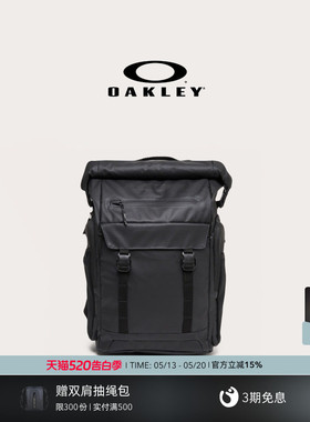 Oakley欧克利黑色潮流背包时尚双肩包FOS901338