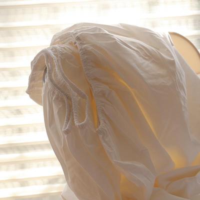 牛货~特价100纯棉床笠 外贸出口1.5m1.8m白色床笠纯色全棉床垫套