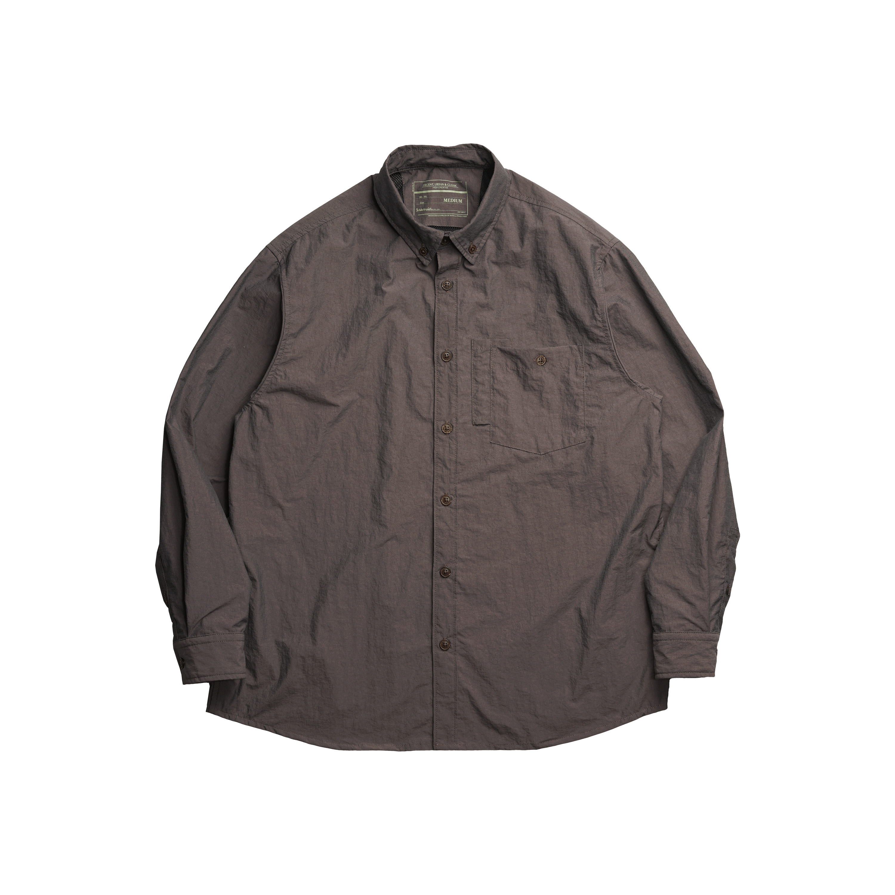 STRL  24FW 轻防泼皱感透气长袖衬衫