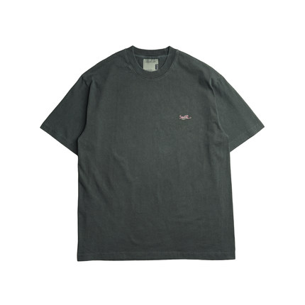 STRL  品牌定番马克笔三角LOGO印花短袖T恤TEE